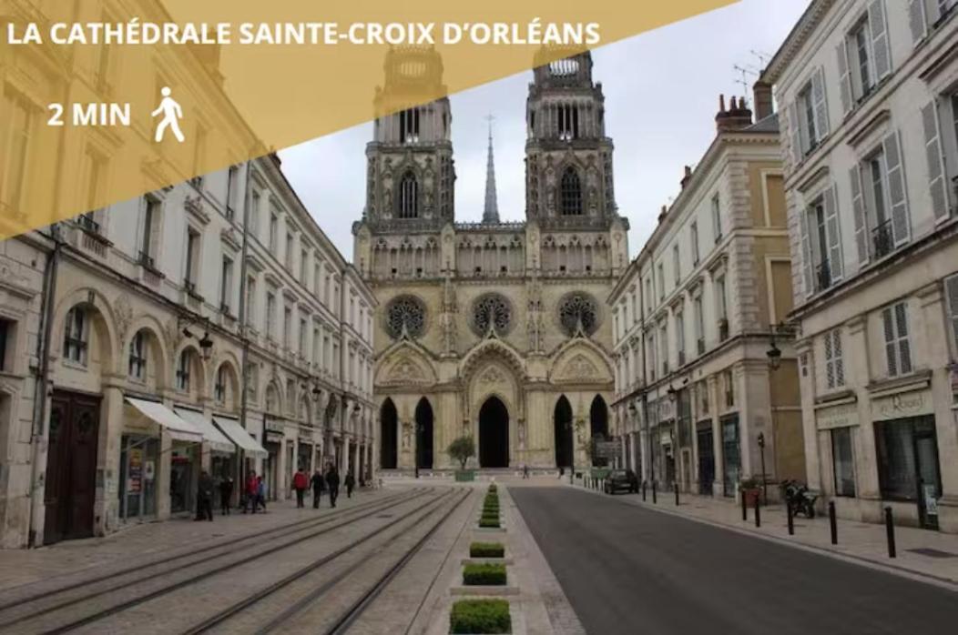 オルレアンCharmant Studio Vue Cathedrale Quartier Historiqueアパートメント エクステリア 写真